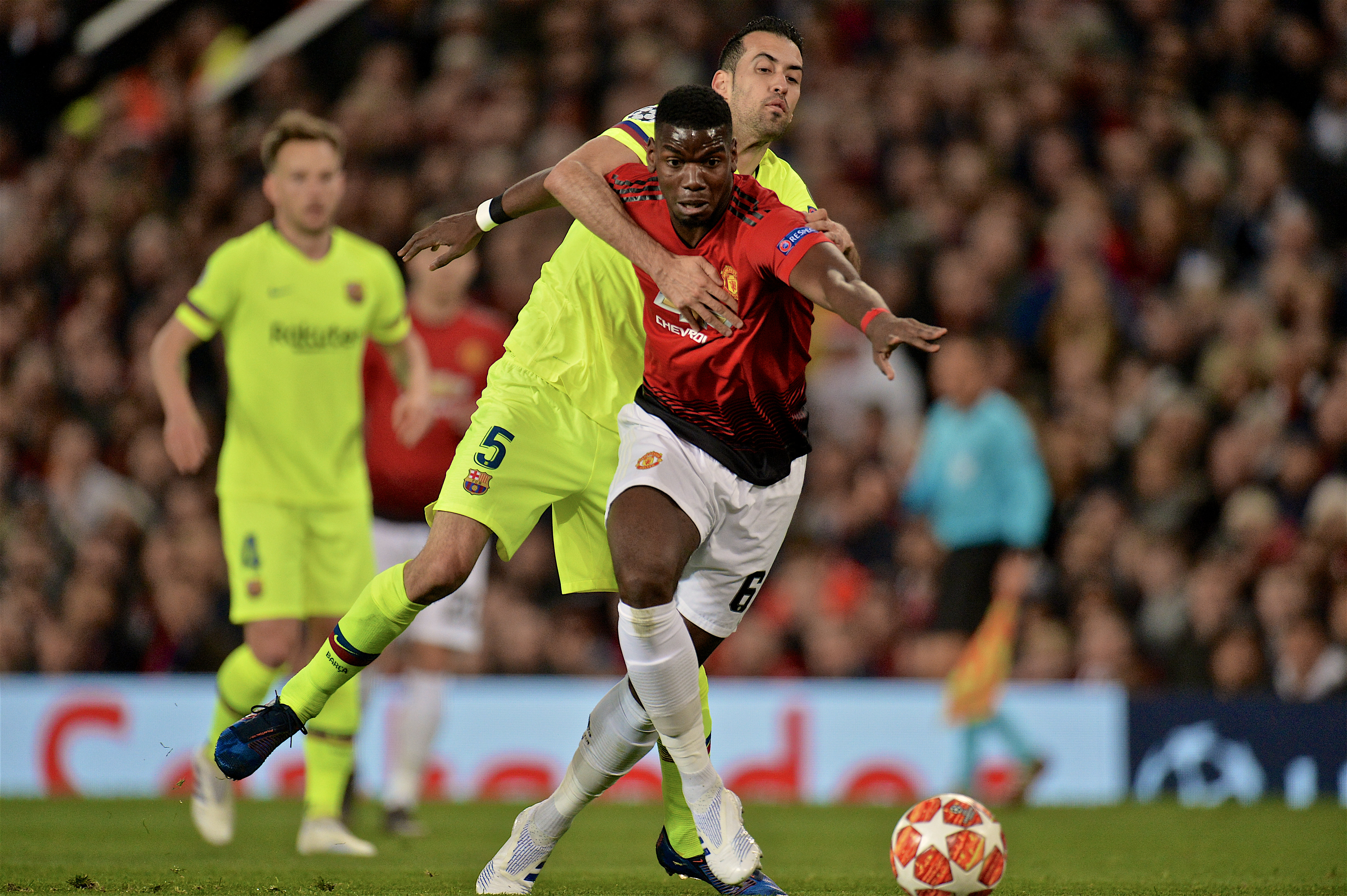 曼联负于巴塞罗那,实力差距明显 曼联负于巴塞罗那,实力差距明显